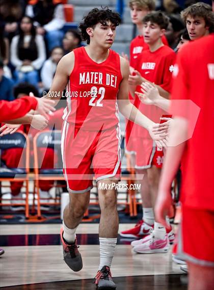 Thumbnail 2 in Mater Dei @ Roosevelt (CIF SS Open DIV Playoff) photogallery.