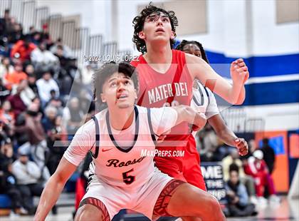 Thumbnail 2 in Mater Dei @ Roosevelt (CIF SS Open DIV Playoff) photogallery.