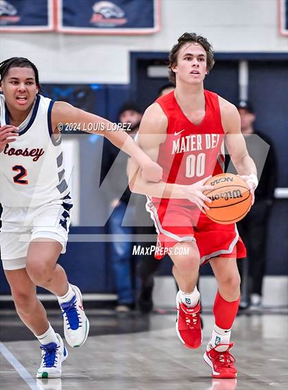 Thumbnail 2 in Mater Dei @ Roosevelt (CIF SS Open DIV Playoff) photogallery.