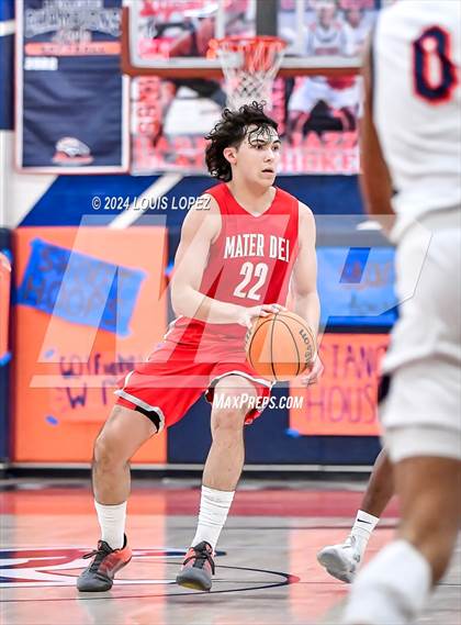 Thumbnail 3 in Mater Dei @ Roosevelt (CIF SS Open DIV Playoff) photogallery.