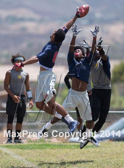 Thumbnail 3 in Great Oak vs Cajon (Southwest County Passing Tournament) photogallery.