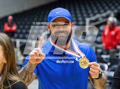 Thumbnail 2 in Bellville vs. Decatur (UIL 4A Volleyball Division I Final Medal Ceremony) photogallery.