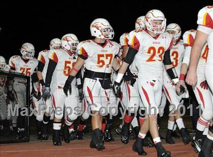 Thumbnail 3 in Whittier Christian vs. Monrovia (CIF SS Mid Valley Division Final) photogallery.