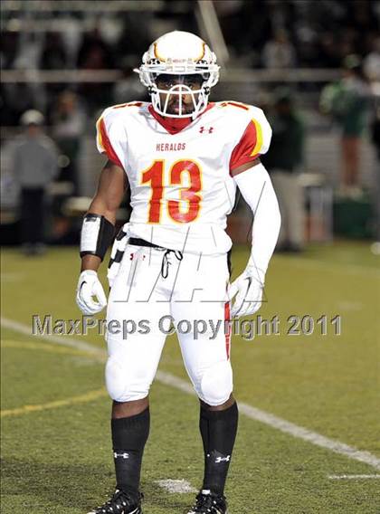 Thumbnail 3 in Whittier Christian vs. Monrovia (CIF SS Mid Valley Division Final) photogallery.