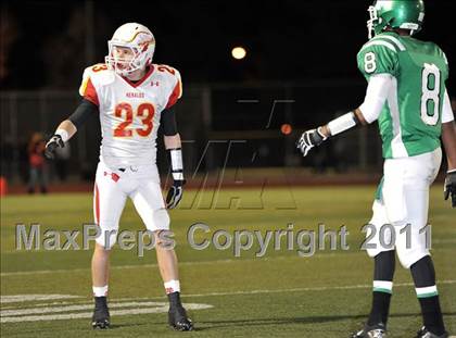 Thumbnail 3 in Whittier Christian vs. Monrovia (CIF SS Mid Valley Division Final) photogallery.