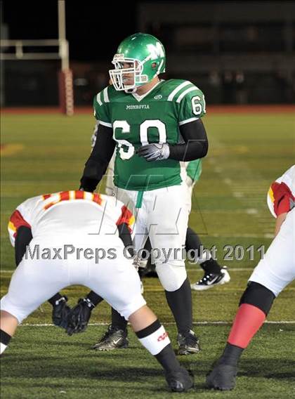 Thumbnail 2 in Whittier Christian vs. Monrovia (CIF SS Mid Valley Division Final) photogallery.
