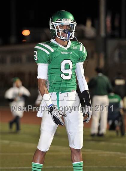 Thumbnail 2 in Whittier Christian vs. Monrovia (CIF SS Mid Valley Division Final) photogallery.