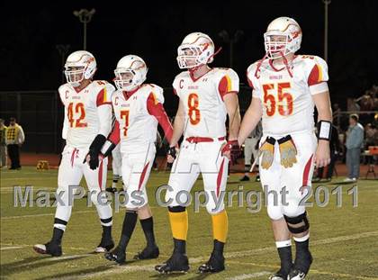 Thumbnail 1 in Whittier Christian vs. Monrovia (CIF SS Mid Valley Division Final) photogallery.