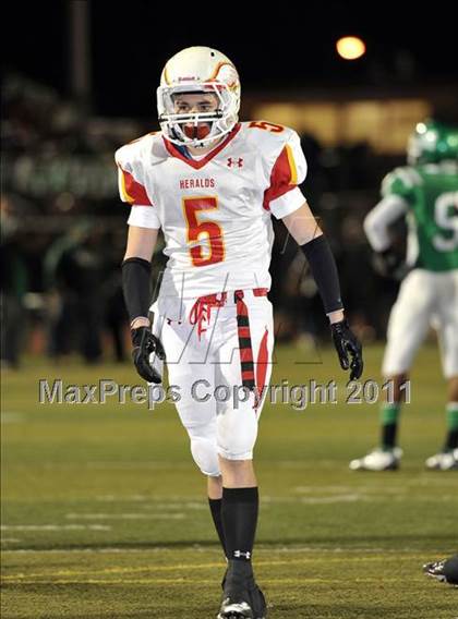 Thumbnail 2 in Whittier Christian vs. Monrovia (CIF SS Mid Valley Division Final) photogallery.