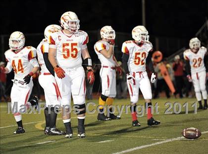 Thumbnail 3 in Whittier Christian vs. Monrovia (CIF SS Mid Valley Division Final) photogallery.