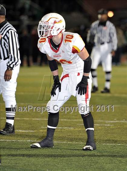 Thumbnail 1 in Whittier Christian vs. Monrovia (CIF SS Mid Valley Division Final) photogallery.