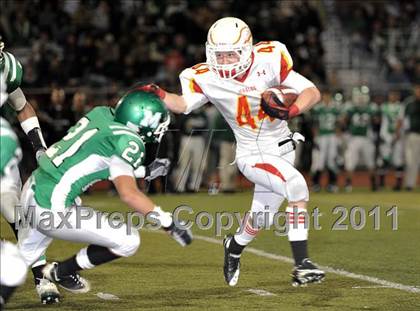 Thumbnail 2 in Whittier Christian vs. Monrovia (CIF SS Mid Valley Division Final) photogallery.