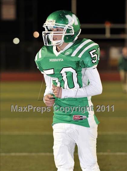 Thumbnail 2 in Whittier Christian vs. Monrovia (CIF SS Mid Valley Division Final) photogallery.