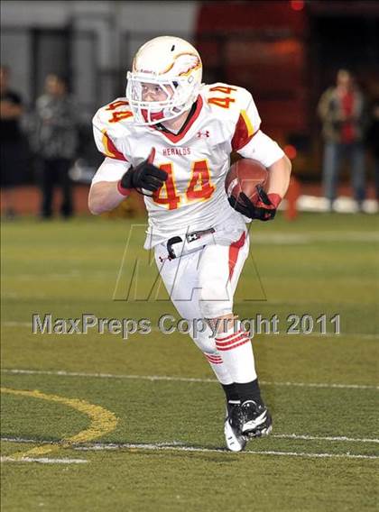 Thumbnail 2 in Whittier Christian vs. Monrovia (CIF SS Mid Valley Division Final) photogallery.