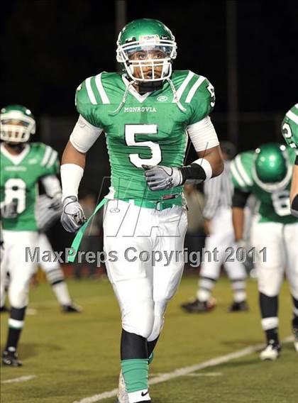 Thumbnail 2 in Whittier Christian vs. Monrovia (CIF SS Mid Valley Division Final) photogallery.