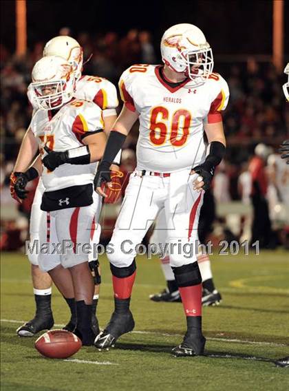 Thumbnail 3 in Whittier Christian vs. Monrovia (CIF SS Mid Valley Division Final) photogallery.