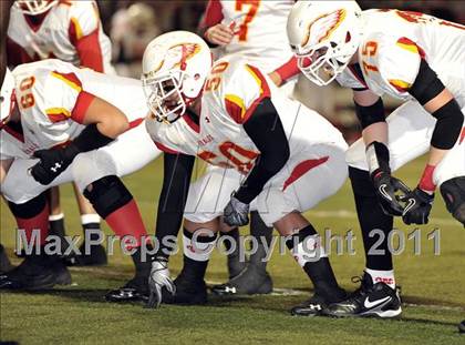 Thumbnail 3 in Whittier Christian vs. Monrovia (CIF SS Mid Valley Division Final) photogallery.