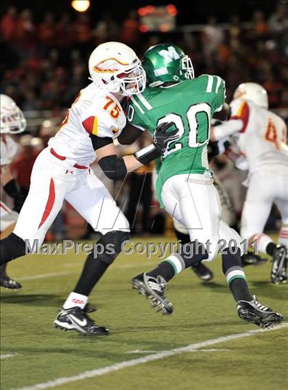 Thumbnail 2 in Whittier Christian vs. Monrovia (CIF SS Mid Valley Division Final) photogallery.