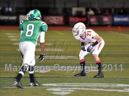 Thumbnail 3 in Whittier Christian vs. Monrovia (CIF SS Mid Valley Division Final) photogallery.