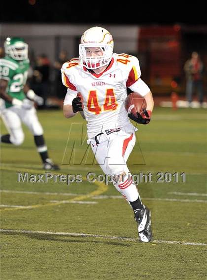 Thumbnail 3 in Whittier Christian vs. Monrovia (CIF SS Mid Valley Division Final) photogallery.