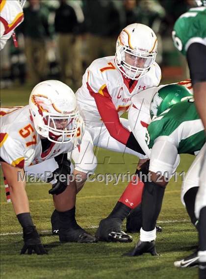 Thumbnail 2 in Whittier Christian vs. Monrovia (CIF SS Mid Valley Division Final) photogallery.