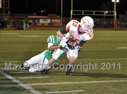Thumbnail 2 in Whittier Christian vs. Monrovia (CIF SS Mid Valley Division Final) photogallery.