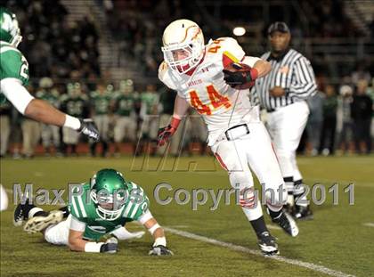 Thumbnail 1 in Whittier Christian vs. Monrovia (CIF SS Mid Valley Division Final) photogallery.