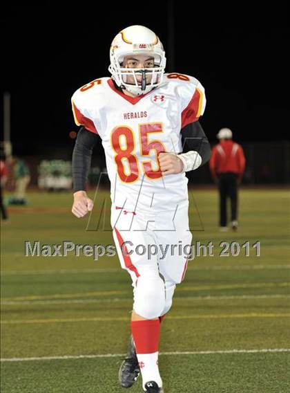 Thumbnail 3 in Whittier Christian vs. Monrovia (CIF SS Mid Valley Division Final) photogallery.