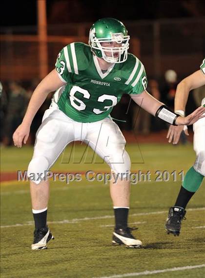 Thumbnail 2 in Whittier Christian vs. Monrovia (CIF SS Mid Valley Division Final) photogallery.