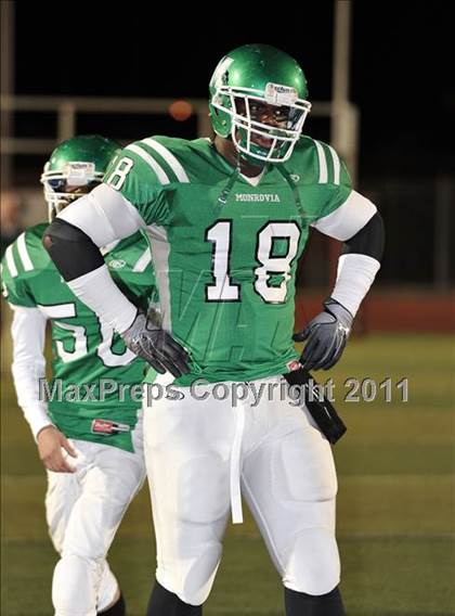 Thumbnail 1 in Whittier Christian vs. Monrovia (CIF SS Mid Valley Division Final) photogallery.
