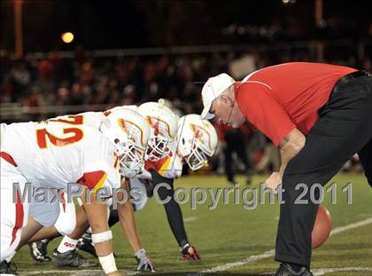 Thumbnail 3 in Whittier Christian vs. Monrovia (CIF SS Mid Valley Division Final) photogallery.
