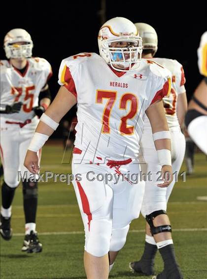 Thumbnail 2 in Whittier Christian vs. Monrovia (CIF SS Mid Valley Division Final) photogallery.