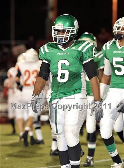 Thumbnail 3 in Whittier Christian vs. Monrovia (CIF SS Mid Valley Division Final) photogallery.