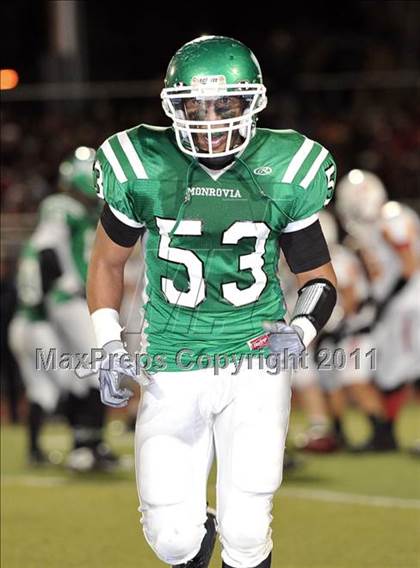 Thumbnail 3 in Whittier Christian vs. Monrovia (CIF SS Mid Valley Division Final) photogallery.