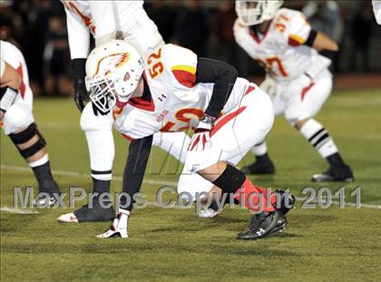 Thumbnail 3 in Whittier Christian vs. Monrovia (CIF SS Mid Valley Division Final) photogallery.