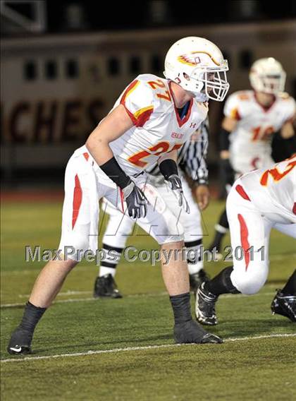 Thumbnail 2 in Whittier Christian vs. Monrovia (CIF SS Mid Valley Division Final) photogallery.