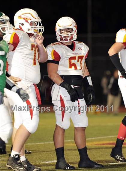 Thumbnail 3 in Whittier Christian vs. Monrovia (CIF SS Mid Valley Division Final) photogallery.