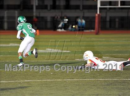 Thumbnail 3 in Whittier Christian vs. Monrovia (CIF SS Mid Valley Division Final) photogallery.