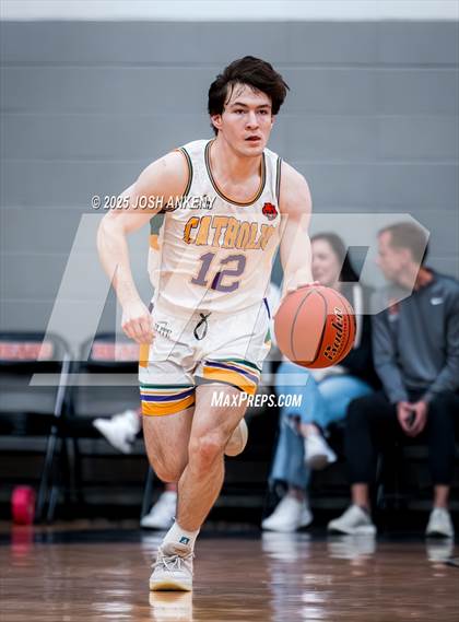 Thumbnail 3 in McDonogh 35 @ Catholic (LHSAA Division 1 Select Round 2) photogallery.