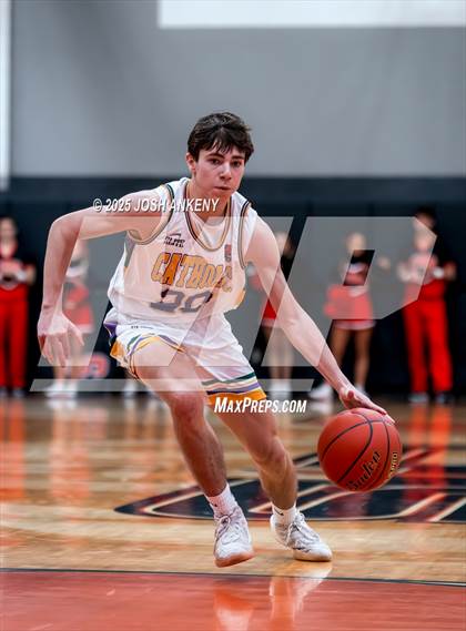 Thumbnail 2 in McDonogh 35 @ Catholic (LHSAA Division 1 Select Round 2) photogallery.