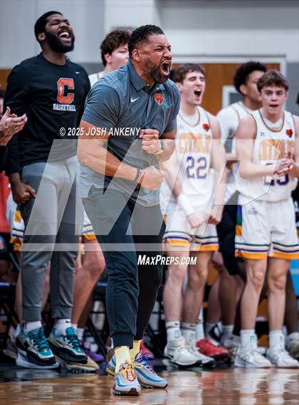 Thumbnail 1 in McDonogh 35 @ Catholic (LHSAA Division 1 Select Round 2) photogallery.