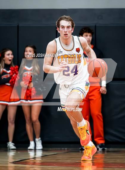 Thumbnail 1 in McDonogh 35 @ Catholic (LHSAA Division 1 Select Round 2) photogallery.