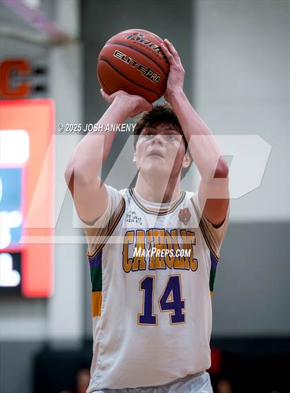 Thumbnail 1 in McDonogh 35 @ Catholic (LHSAA Division 1 Select Round 2) photogallery.