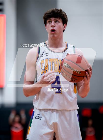 Thumbnail 2 in McDonogh 35 @ Catholic (LHSAA Division 1 Select Round 2) photogallery.