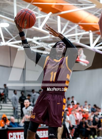 Thumbnail 3 in McDonogh 35 @ Catholic (LHSAA Division 1 Select Round 2) photogallery.