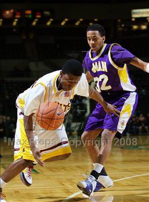 Thumbnail 2 in Mt. Vernon vs Roman Catholic (Prime Time Shootout) photogallery.