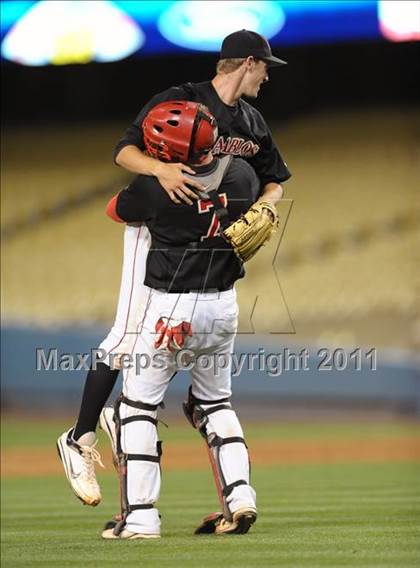 Thumbnail 2 in Etiwanda vs. Mission Viejo (CIF SS D2 Final) photogallery.