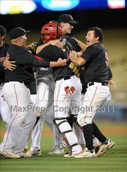 Thumbnail 3 in Etiwanda vs. Mission Viejo (CIF SS D2 Final) photogallery.