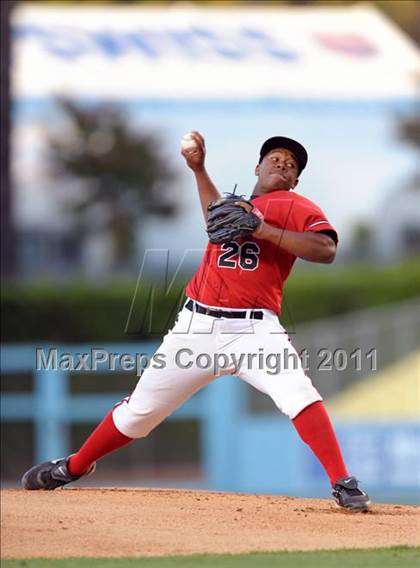 Thumbnail 3 in Etiwanda vs. Mission Viejo (CIF SS D2 Final) photogallery.
