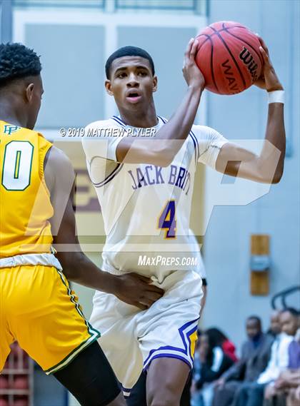 Thumbnail 3 in Pine Forest vs Jack Britt (Cumberland County Holiday Classic 1st Round) photogallery.
